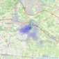 Sibley Pares LLP - Maidstone listings heatmap