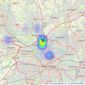 Hyde Estate & Lettings Agents - Manchester listings heatmap