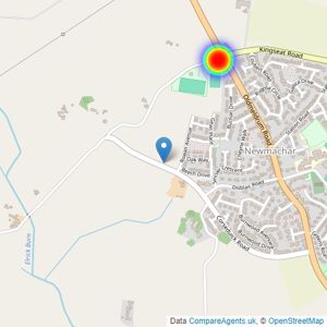 Persimmon Homes North Scotland listings heatmap