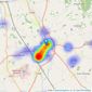 Davis & Lund - Thirsk listings heatmap