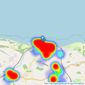 Wilkie May & Tuckwood - Watchet listings heatmap