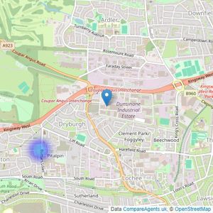 Eversley Property - Dundee listings heatmap