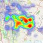 Austerberry - Longton listings heatmap