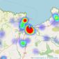 JJ Morris - Fishguard listings heatmap