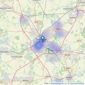 Moss Properties Doncaster listings heatmap