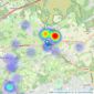 Aspen Estate Agents Limited - Chobham listings heatmap
