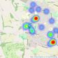 Bonds Of Thornbury listings heatmap