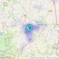 Beadnall & Copley - Harrogate listings heatmap