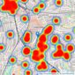 Acorn - Lewisham listings heatmap