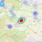 Addisons Chartered Surveyors - Barnard Castle listings heatmap