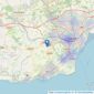 All Wales Auctions - Cardiff listings heatmap