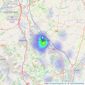 Andrew Granger - Loughborough listings heatmap
