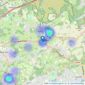 Aspen Estate Agents Limited - Chobham listings heatmap