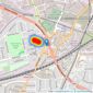 Barratt London listings heatmap