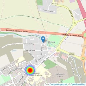 Bellway Homes Ltd (Northern Home Counties) listings heatmap