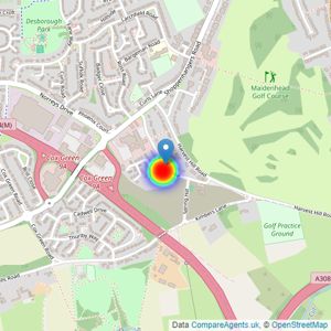 Berkeley Homes (Oxford and Chiltern) Ltd listings heatmap
