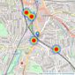 Charles Knight Estate Agents - Lewisham listings heatmap