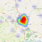 Choice Properties - Louth listings heatmap