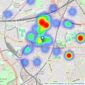Citydeal Estates - London listings heatmap