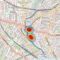 Cityrez - London listings heatmap