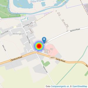 Dandara Ltd listings heatmap