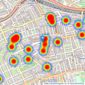 Druce - Notting Hill listings heatmap