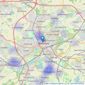 Fine & Country - Wakefield listings heatmap