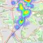 Folklands - Croydon listings heatmap