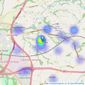 Forbes Estates - Clayton-le-Woods listings heatmap