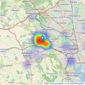 Fortis - Cardiff listings heatmap