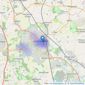Freckeltons - Loughborough listings heatmap