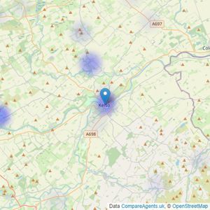 Galbraith - Kelso listings heatmap