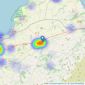 Garden Stirling Burnet Solicitors - Haddington listings heatmap