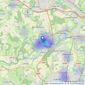 Gemma Parr Residential - Covering Marlow & surrounding areas listings heatmap