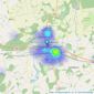 Grampian Property Centre - Elgin listings heatmap