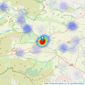 GSC Grays - Barnard Castle listings heatmap