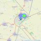 Hockeys - Ely listings heatmap