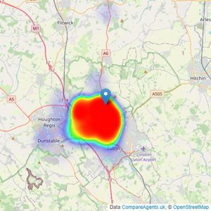 Indigo Residential - Barton Road listings heatmap