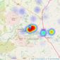Irvings Property Limited - Richmond listings heatmap