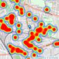 John Payne - Lee listings heatmap