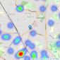 Kenton - Orpington listings heatmap