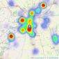 Kinetic Estate Agents Limited - Lincoln listings heatmap
