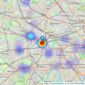 Life Residential - West London- Sales listings heatmap