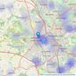 Louis Taylor - Newcastle-Under-Lyme listings heatmap