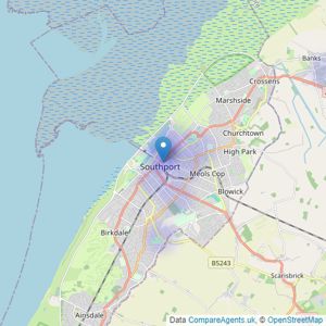 Lynn Thompson Estate/Letting Agents - Southport listings heatmap