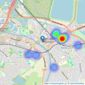 Martin & Co - Staines listings heatmap