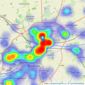 Pygott & Crone - Lincoln listings heatmap