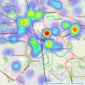 Reeds Rains - Preston listings heatmap