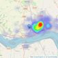 Rezee - Hull listings heatmap