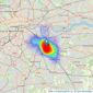 Robinson Jackson - Lewisham listings heatmap